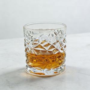 Verre en cristal sans plomb avec diamant tasse en verre verres à liqueur <span class=keywords><strong>whisky</strong></span> tasse liqueur <span class=keywords><strong>whisky</strong></span> tasses en verre pour bar Restaurant - Product Image 4