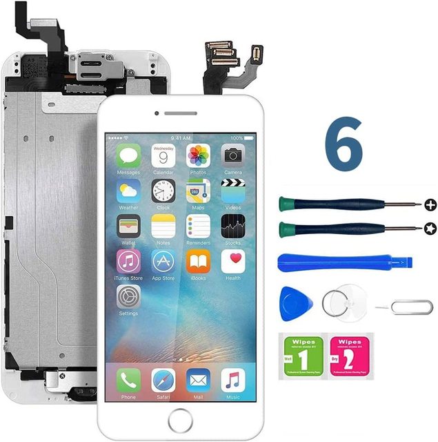 Lcd Manufacturer High Quality Phone Spare Parts Cell Phone Touch Lcd Screen Replacement for iphone Lcd for iphone 6 6S 7 8  Plus