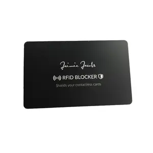 RFID blocking card NFC signal shield blocker Credit Card Blocker Suppliers RFID Blocking Card