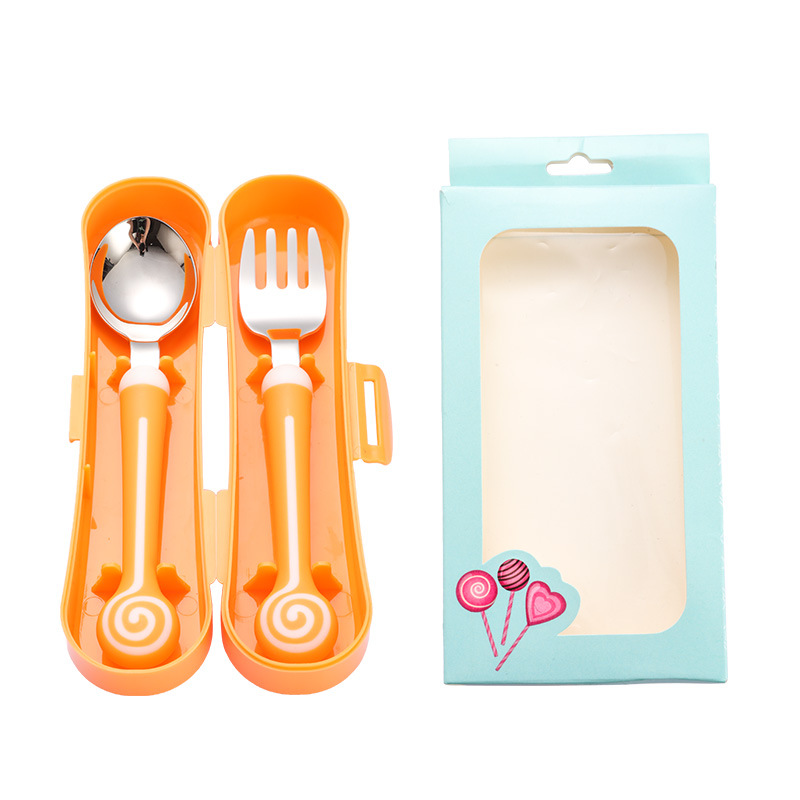 Yellow lollipop set-square box
