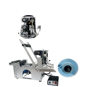 Máquina Etiquetadora Yunqingtech, Máquina Etiquetadora de Botellas de Agua Mineral de Plástico, Máquina Etiquetadora Semiautomática para Botellas Redondas - Product Image 3