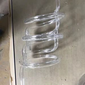 PMMA อะคริลิคอุตสาหกรรมมีความทนทานสูงฝาปิดเครื่องจักร CNC อุปกรณ์เชื่อมท่อเกลียววัสดุที่ทนต่อสารเคมี - Product Image 1