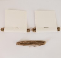 Logo personnalisé 1.5mm 4.5ft véritable porte-briquet rouleau cire d'abeille biologique douce mèche naturelle bobine bougie fabrication chanvre emballage torsadé