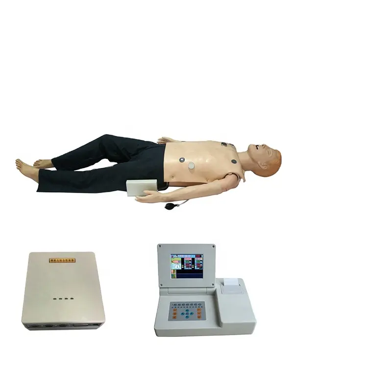Mannequin d'infirmière combiné simulateur de formation d'urgence multifonction avancé