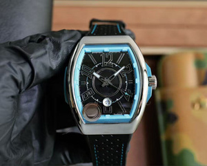 Montre automatique mécanique de luxe avec logo personnalisé, calendrier, cadran lumineux, haute qualité, résistante à l'eau 5 BAR, acier inoxydable, pour affaires - Product Image 1