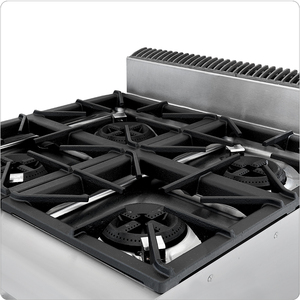Fornello a Gas LPG Commerciale in Acciaio Inox con Forno Integrato e Superficie in Ceramica per Cucina Domestica e Commerciale - Product Image 3