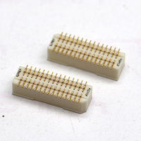 Échantillon gratuit espacement 1.00mm hauteur 4.35mm positions 02P-25P plaquette double rangée droite SMT(SHD) -A connecteur pour carte PCB