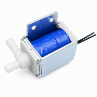 Vanne solénoïde miniature 2 voies, port 1/4 po, DC 12V 24V, 200 000 cycles, normalement fermée, pour générateur d'oxygène et instrument cosmétique