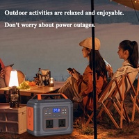 Générateur Solaire Portable Étanche 110V 300W 600W 1500W 3kW 5kW pour Camping et Urgences – Station d'Énergie Rechargeable