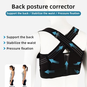 Correcteur de posture réglable, antidérapant, confortable, léger, invisible, <span class=keywords><strong>pour</strong></span> soulager les épaules, <span class=keywords><strong>pour</strong></span> l'entraînement physique, soutien du <span class=keywords><strong>dos</strong></span> - Product Image 1