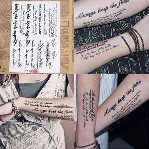 สติ๊กเกอร์สักลายชั่วคราวลายแมววินเทจ กุหลาบ หัวใจ กระดาษสีขาว กันน้ำ แฟชั่น เรืองแสงในที่มืด ขายส่งจำนวนมาก สินค้ามาใหม่ - Product Image 2