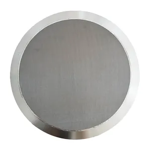 Sintered Filter Disc Stainless Steel 316L 5-layer sintering wire mesh screen powder transport industry Sintered Filter Element