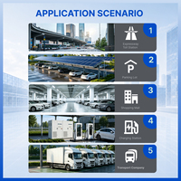 Borne de recharge rapide DC multi-standards Penoda 120 kW, CCS2, CCS1, CHAdeMO, OCPP 1.6J, GB/T, chargeur de véhicules électriques commercial extérieur, indice de protection IP55