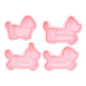 Moule à biscuits en forme de <span class=keywords><strong>chien</strong></span> de lentille de dessin animé pour chiens outil parfait pour la cuisson de friandises pour chiens - Product Image 1