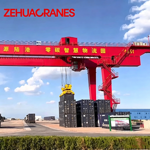 Gru a portale su rotaia certificata CE (<span class=keywords><strong>RMG</strong></span>) per container, ideale per stazioni ferroviarie e campi di stoccaggio container - Product Image 5