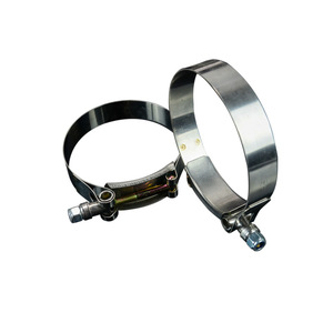 Colliers de serrage en acier inoxydable 304 POYRACING 86 mm pour tuyau d'échappement automobile et tuyau de turbine en silicone - Product Image 3