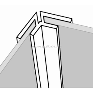 Leguwe White <strong>PVC</strong> Cladding External Corner <strong>Trim</strong> for Building <strong>Pvc</strong> Edge <strong>Trim</strong> - Product Image 2