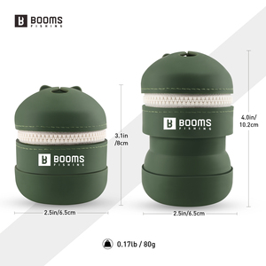 Booms Fishing ST2 - Contenedor Plegable de Silicona para Residuos de Pesca, Cubo de Basura Portátil para Líneas de Pesca, Taza para Desechos para Pescadores - Product Image 2