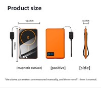 Power Bank Magnetico Wireless all'Ingrosso 5000mAh 10000mAh per Programmi Promozionali e Regali Aziendali