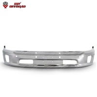 8160857AA Chrome Steel Bottom Front Lower Bumper Face Bar w/ Sensor + Fog Lamp Hole For Ram 2013-2018