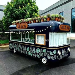 Chariot de vente mobile personnalisable le moins cher pour café, glaces, hot-dogs, et grillades chinoises en extérieur - Product Image 4