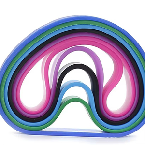 สายรัดข้อมือซิลิโคนหลากสี  พร้อมโลโก้สั่งทำ  ของขวัญส่งเสริมการขาย  สำหรับนักเรียน  งานสังสรรค์ - Product Image 3