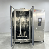 Chambre d'essai climatique HOTOTECH pour température et humidité, idéale pour les pièces automobiles, les batteries de stockage d'énergie solaire et les armoires de distribution.