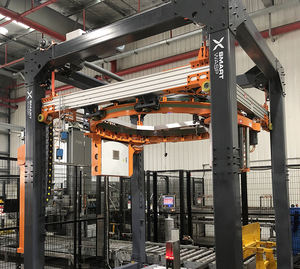 Machine <span class=keywords><strong>d</strong></span>'emballage de palettes entièrement automatique de type anneau à grande vitesse Smart Wasp 45-60 palettes - Product Image 2