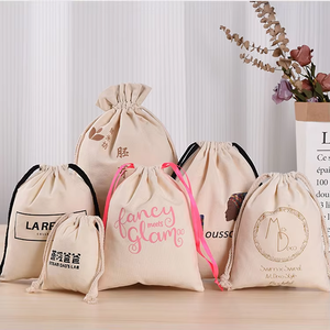 Nhà Máy Bán Buôn Tùy Chỉnh Dây Kéo Quà Tặng Pouch Đôi Chuỗi Bông Vải Linen Túi Với Mô Hình Phim Hoạt Hình Dây Xử Lý - Product Image 1