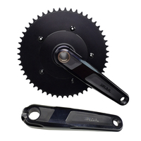 SNAIL TM700-H Pédalier d'entraînement en alliage d'aluminium pour vélo de piste, pignon fixe 47T-61T BCD 144 151mm Q-Factor