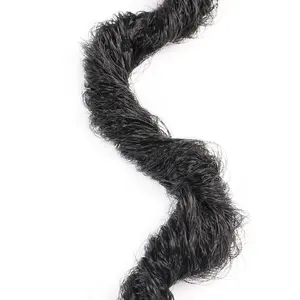 Coiffures Faux Locs au Crochet Avec Extrémités Bouclées, Wavy Queen Locs Pré-Bouclées Ombrées, Tresses Synthétiques Rallonges Cheveux Afro Dreadlocks - Product Image 6