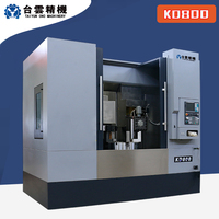 Torno vertical CNC de doble husillo KD800, máquina de torneado de alta precisión para piezas de bridas, rodamientos y discos