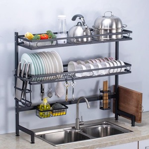 Escurridor de vajilla para <span class=keywords><strong>el</strong></span> fregadero, escurridor de vajilla grande de 3 niveles, 95cm - Product Image 1