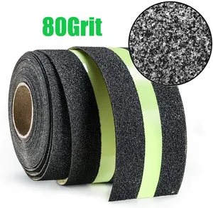 Glow-In-The-Dark Safety Anti Slip Grip Tape Reduces The Risk Of Slipping On Indoor Or Outdoor Stairs And Other Slippery Surfaces