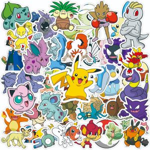 Adesivi Pokémon <span class=keywords><strong>Pikachu</strong></span> in PVC con Stampa Digitale, Impermeabili, Ecologici, <span class=keywords><strong>di</strong></span> Alto Valore, Creativi, Fai-da-Te, per Casa e Regali Promozionali - Product Image 1