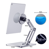 Support magnétique réglable pour téléphone et tablette FEICHAO, support de bureau pour iPhone, iPad, Xiaomi, smartphone, support de montage