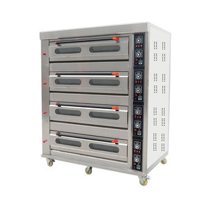 Four à sole en acier inoxydable robuste – Équipement professionnel pour la cuisson <span class=keywords><strong>de</strong></span> pizzas et <span class=keywords><strong>de</strong></span> pains - Product Image 1