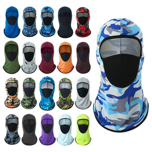 Cagoule de sport d'extérieur en soie glacée respirante, protection du cou, masque facial de cyclisme, unisexe adulte, couvre-chef en maille d'été - Product Image 5