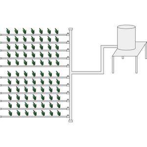 نظام ري بالتنقيط يعمل بالطاقة الشمسية للمزارع، طقم تلقائي لمساحة 1 فدان أو 1 هكتار - Product Image 2