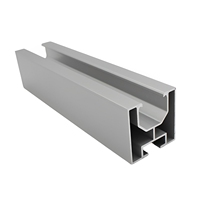 Support de panneau solaire OEM&ODM Rail en aluminium pour système de montage sur toit