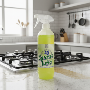 Marca italiana 40 Sgrassatutto Calidad garantizada 12x750ml Desengrasante rápido universal para todas las superficies - Product Image 3