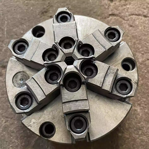 Самоцентрирующийся токарный патрон Sanou серии K13 с 6 кулачками, ручной, для шпинделя - Product Image 4