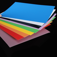 Panneaux en plastique PP coloré mat, feuilles de polypropylène pour signalétique et emballage, découpe personnalisée disponible