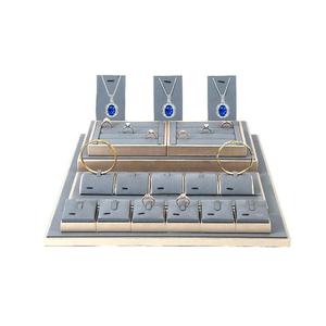 Exhibidores de Joyería Personalizados de Varias Capas para Aretes, Colgantes, Anillos y Sets de Exhibición de Joyería - Product Image 2