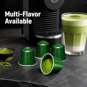 Uji Style Matcha Green <b>Tea</b> Capsules Premium Quality Organic Ceremonial Grade For Professional Coffee Brewers Customized Box - Product Image 4