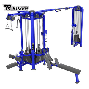 ROSEN Equipo de Gimnasio Comercial: Cable Crossover, Máquina <span class=keywords><strong>Smith</strong></span>, Power Cage, Entrenador Funcional, Multi-jungle de 5 Estaciones - Product Image 1