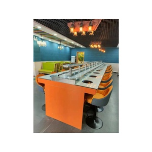 ระบบ<span class=keywords><strong>สายพาน</strong></span>ลำเลียงซูชิบุรุษแบบหมุนสำหรับร้านอาหาร - Product Image 2