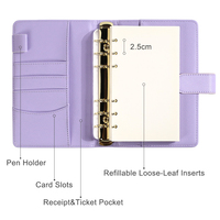 Fabrication sur mesure de carnets en cuir PU avec logo A5 B5, agenda, journal, papeterie imprimée UV pour étudiants