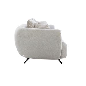 Canapé 3 places moderne de qualité supérieure, style New Jersey, avec pieds en métal robustes, pour la maison, l'hôtel et le bureau, disponible au meilleur prix - Product Image 2