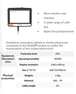 Componentes Centrales del Demostrador de ROBOT Basado en PLC FR, Potencia de 1 kW, Voltaje de 110V/220V, 1 Año de Garantía, Capacidad de Producción de 100 Unidades - Product Image 5